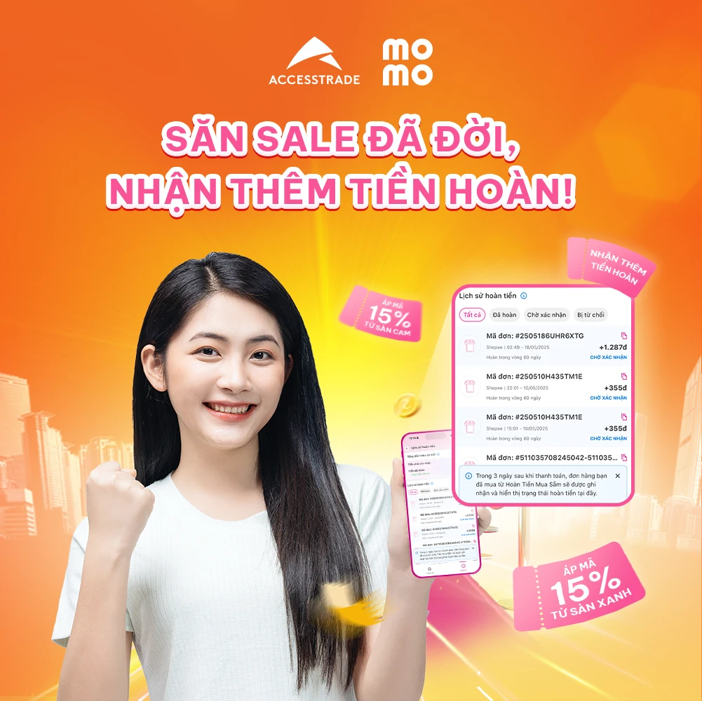 Chương trình Săn Sale Mua sắm hoàn tiền trên MoMo